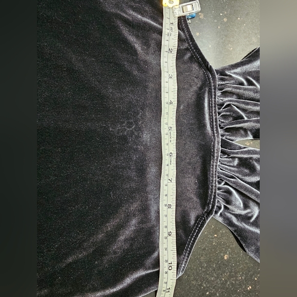 FASHION NOVA Charcoal Velvet Mini Dress. Size: Small - Picture 9 of 14